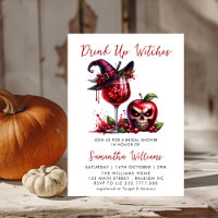 Drink Up Witches Gothic Cocktails Bridal Shower