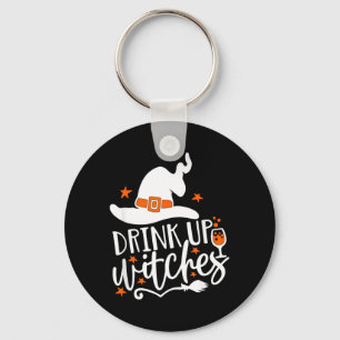 Drink Up Witches Halloween Keychain