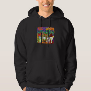 Drink Up Witches Wine Party Halloween Drinking Hoodie