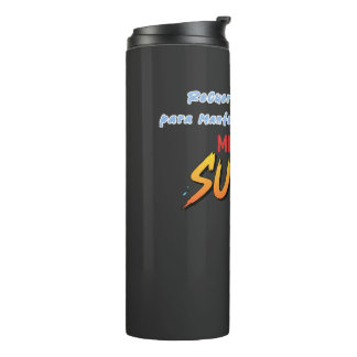 Drink water while you suffer thermal tumbler