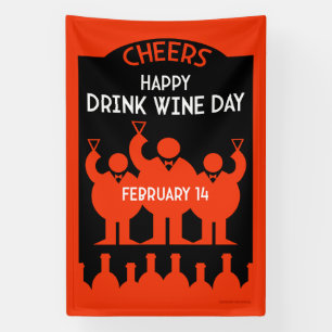 Drink Wine Day  Banner