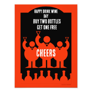 Drink Wine Day May 25 Photo Print
