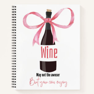 drink wine  notebook