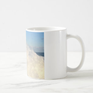 drink with a breaking wave coffee mug