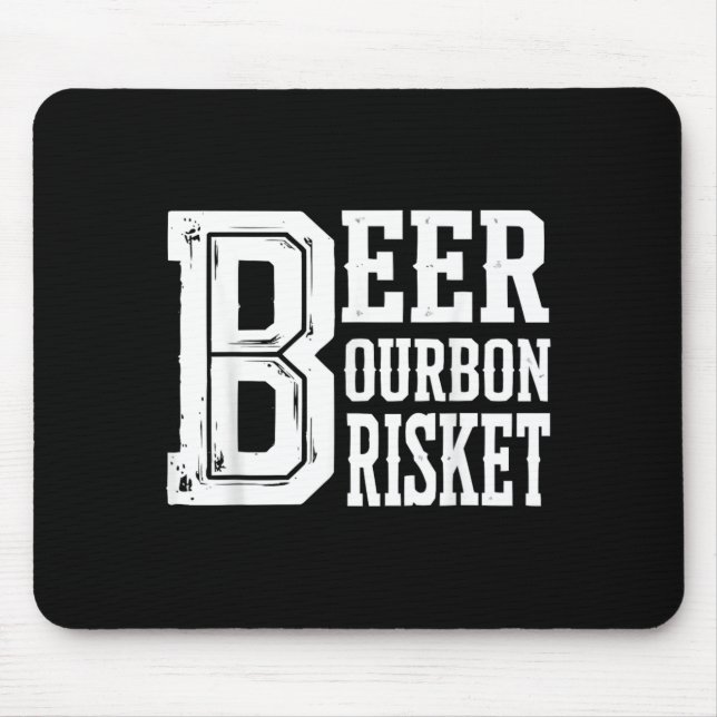 Drinker Bbq Lover Grilling Barbecue Party 7 Mouse Pad (Front)