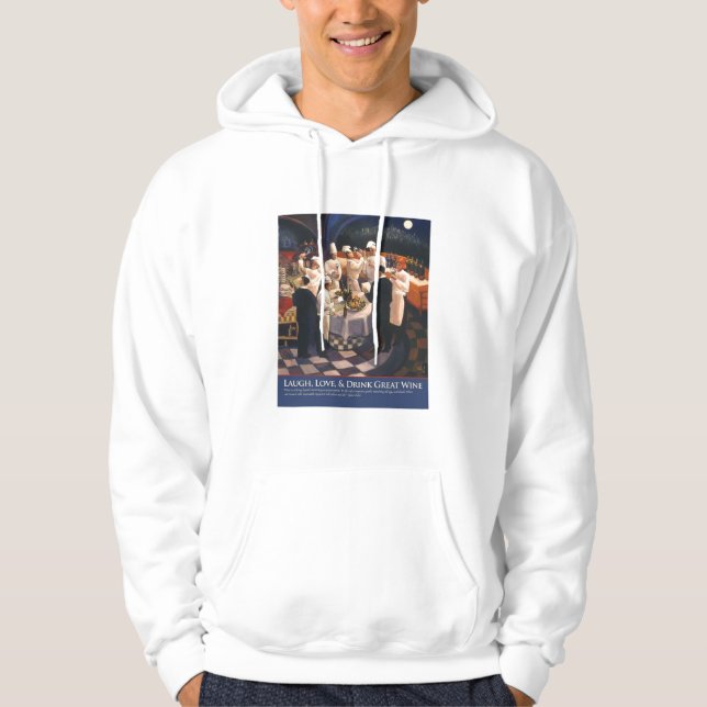 DrinkGreatWine Sweat Hoodie (Front)