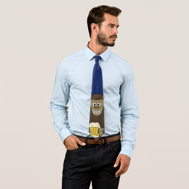 Drinkin' Bigfoot Tie (In Situ)