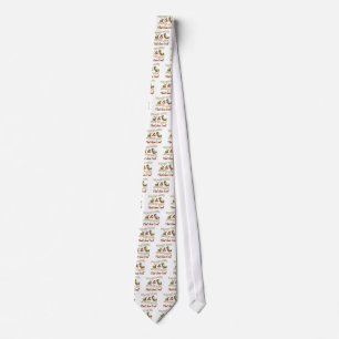 Drinking Beer Shooting Deer Tie