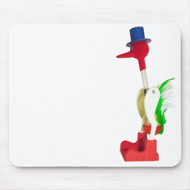 Drinking Bird Mouse Pad (Front)