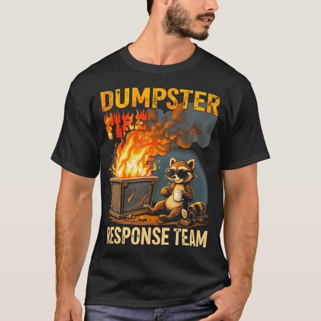 Drinking Campfire T-Shirt (Front)