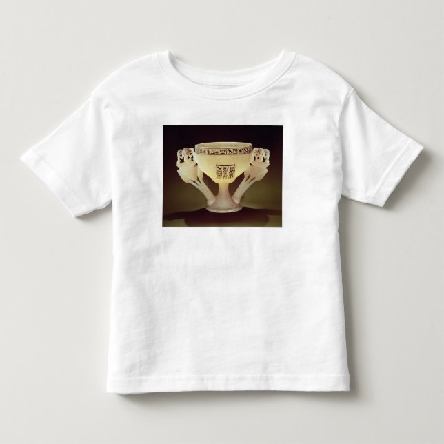 Drinking cup in the form of a half-opened toddler t-shirt (Front)