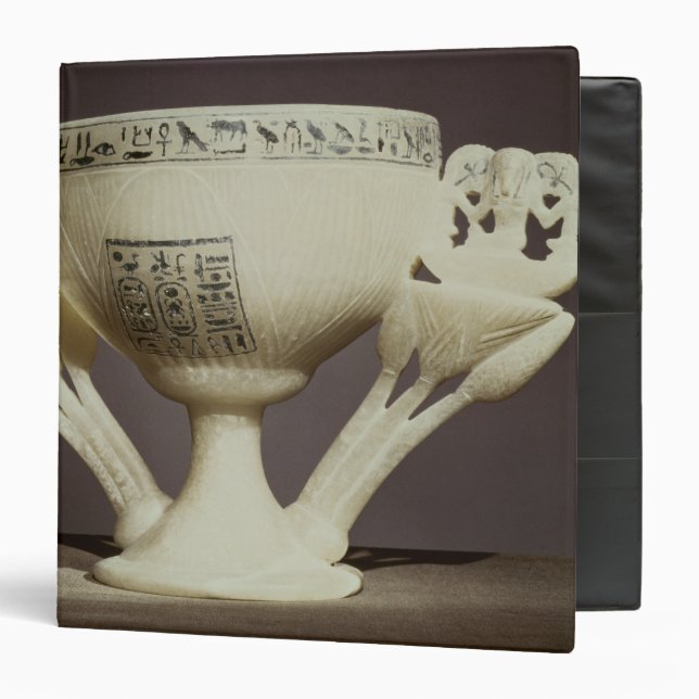 Drinking cup in the form of half-opened lotus binder (Front/Inside)