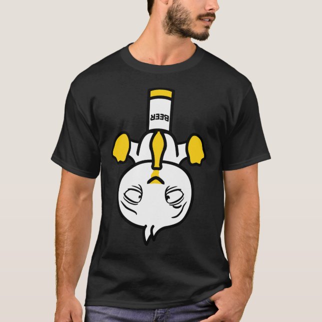 Drinking, drunk, drunk, drinking, bottle, pet cani T-Shirt (Front)
