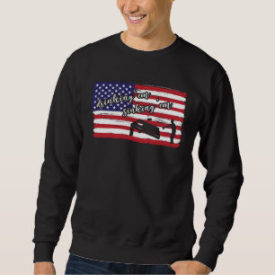 Drinking Em Sinking Em Cornhole Player Cornhole Sweatshirt