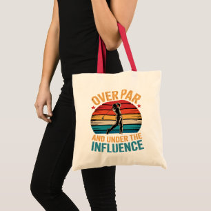 Drinking Funny Golfing Tote Bag