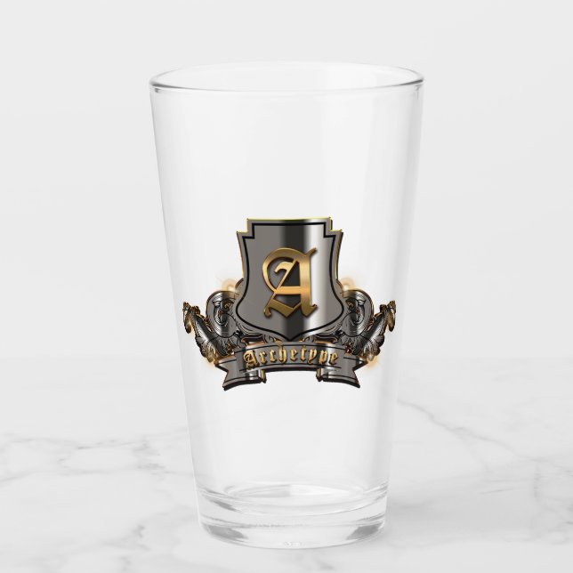 Drinking Glass (16 oz.) (Front)