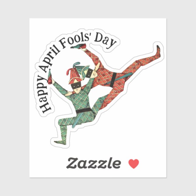 Drinking Jesters April Fools Day (Sheet)