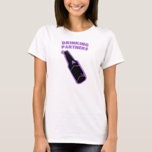 Drinking Partners Purple T-Shirt