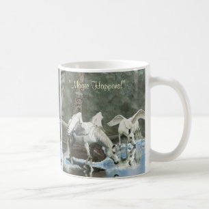 DRINKING PEGASI & TOTEMS Fantasy Art Mug