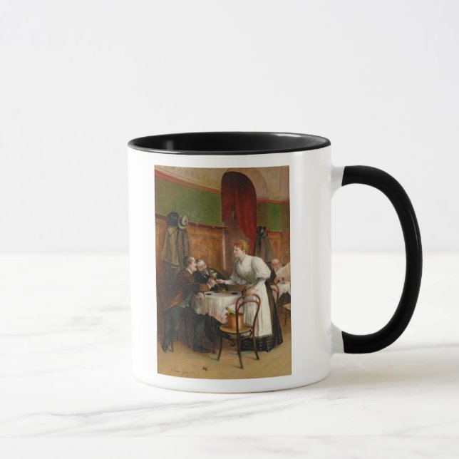 Drinking their health mug (Right)