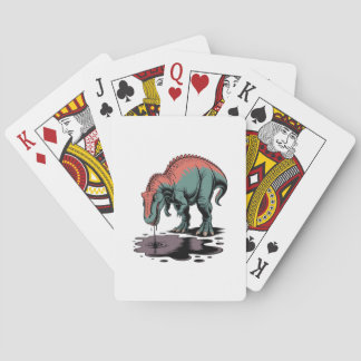 Drinking too much playing cards