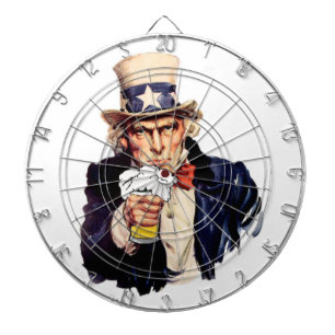 Drinking Uncle Sam Dartboard