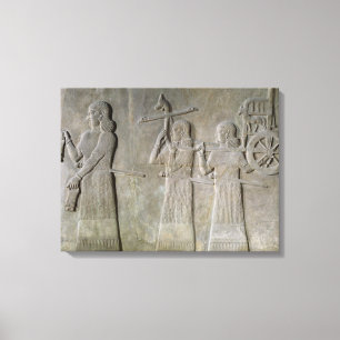 Drinking vessels & the Royal chariot Canvas Print