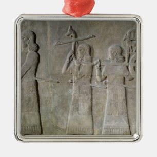 Drinking vessels & the Royal chariot Metal Ornament