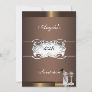 Drinks and Chocolate Party Invitation