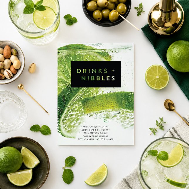 Drinks and Nibbles Invitation (Creator Uploaded)