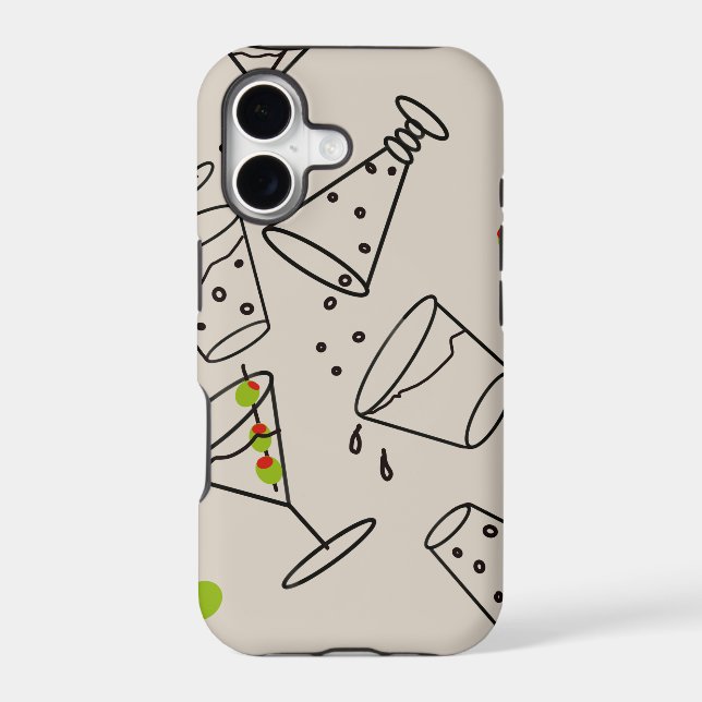 Drinks iPhone Case (Back)