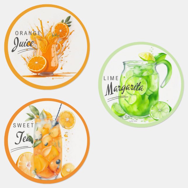 Drinks Labels and Stick-ons (Group)