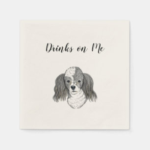 Drinks on Me Napkins (Dog)