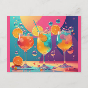 Drinks Postcard