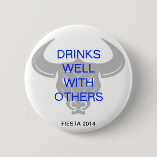 DRINKS WELL 2 INCH ROUND BUTTON