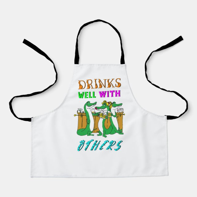 Drinks Well With Others International August Beer Apron (Front)