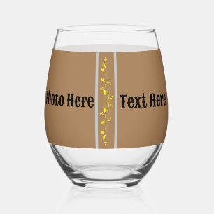 Drinkware Brown black Wine Glass photo   text.