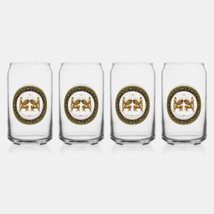 Drinkware Set Can Glass