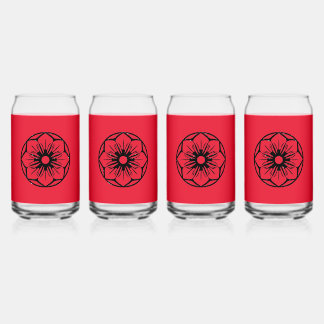 drinkware set  can glass