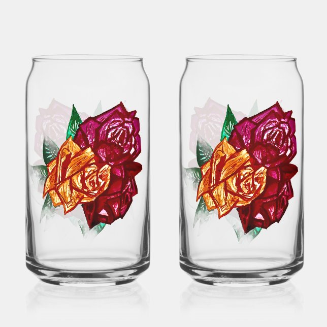 Drinkware Set Can Glass (Front)