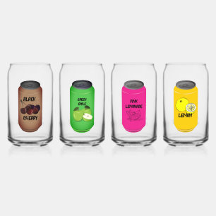 Drinkware Set Can Glass