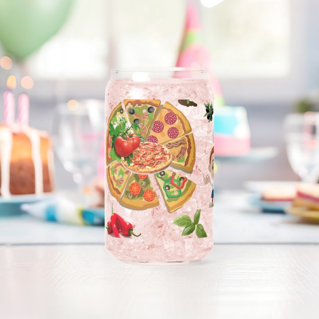 Drinkware Set Pizza Time (Insitu (Anniversaire))