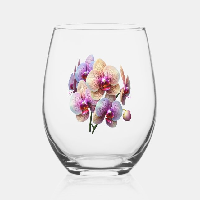 Drinkware Stemless Wine Glass (Front)