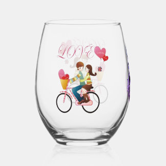 Drinkware Style: Stemless Wine Glass, Set: Set of Glass