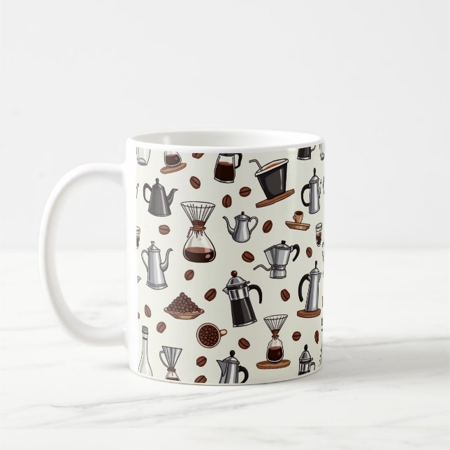 Drip and Brew Equipment Coffee Mug (Left)