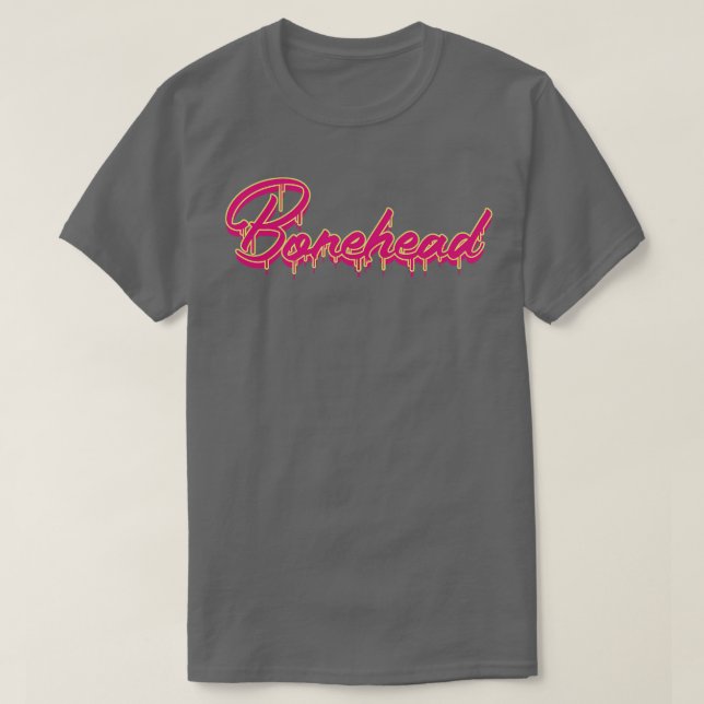 Drip Bonehead T-Shirt (Design Front)