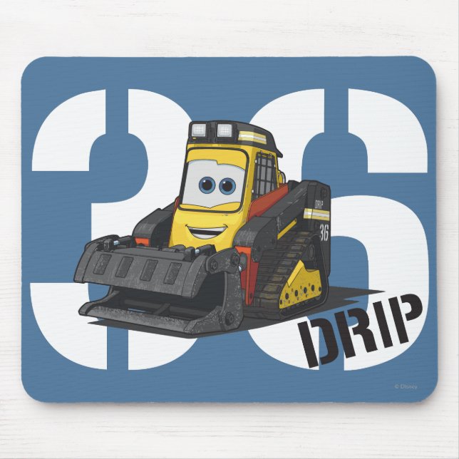 Drip Character Art Mouse Pad (Front)