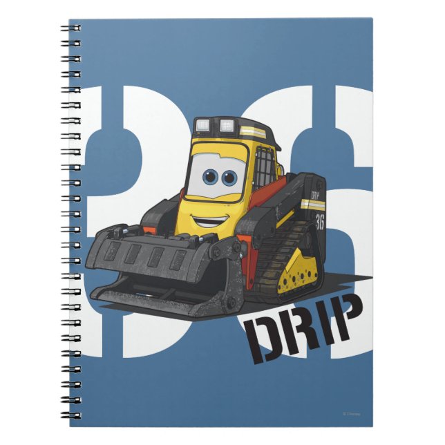 Drip Character Art Notebook (Front)