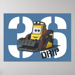 Drip Character Art Poster