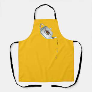 Drip Drip Teapot Yellow    Apron